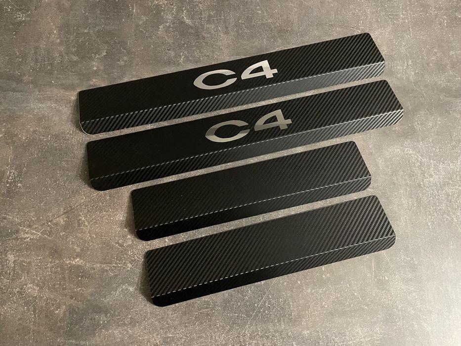 Накладки на пороги Citroen Grand C4 Picasso 2 2014-2019 р.в.