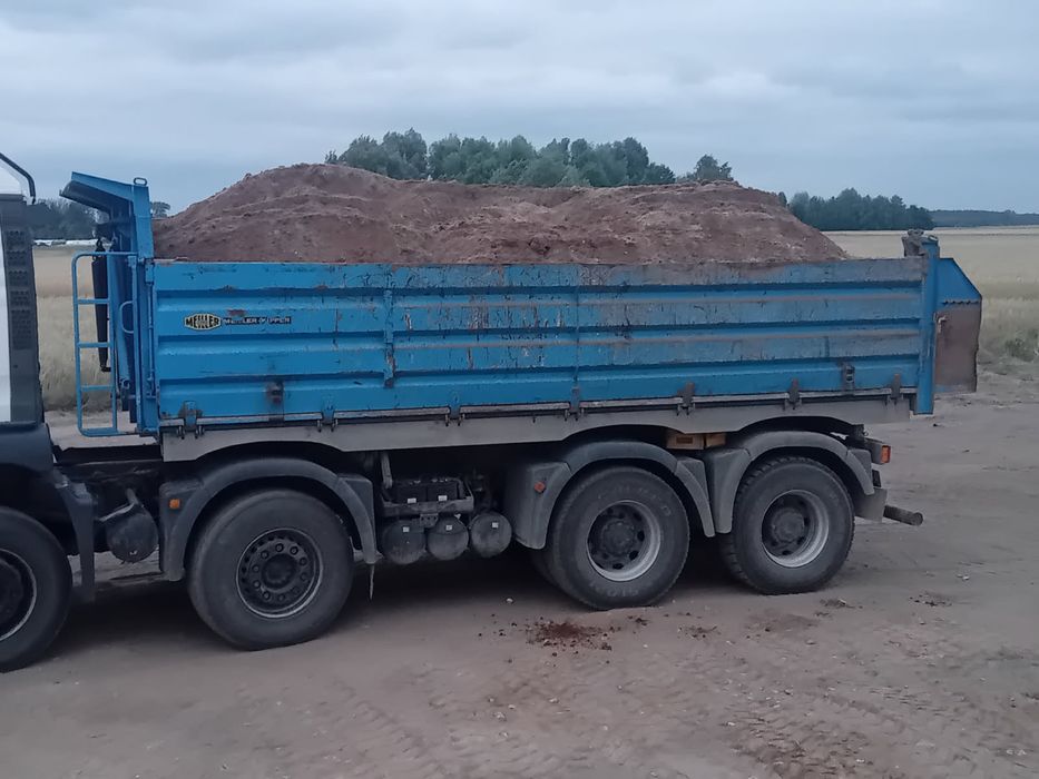 Ziemia Ogrodowa Przesiewana Żwir Piasek 0,2 miksokret zasypowy