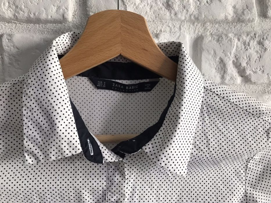 Zara koszula w kropki S