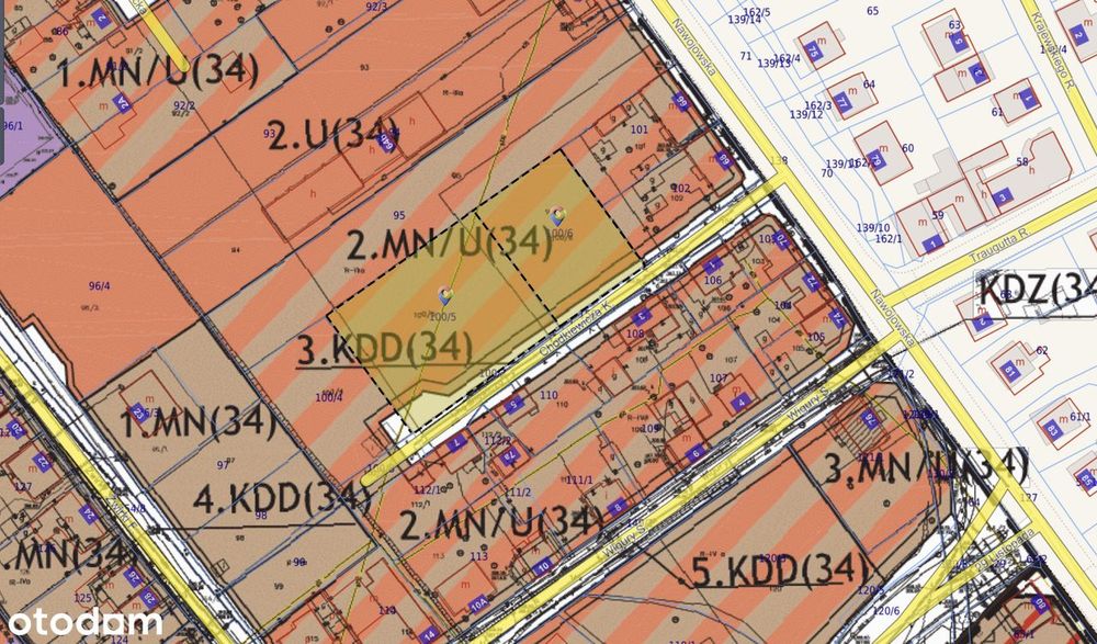 Działka budowlana o pow. 31,55 ar. Nowy Sącz ul. Chodkiewicza. - Widok 3