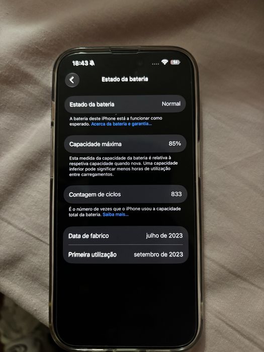 Iphone 15 Pro como novo