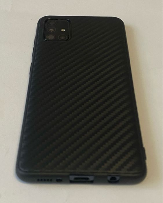 Чехол Samsung A51 / A515 Carbon Протиударний