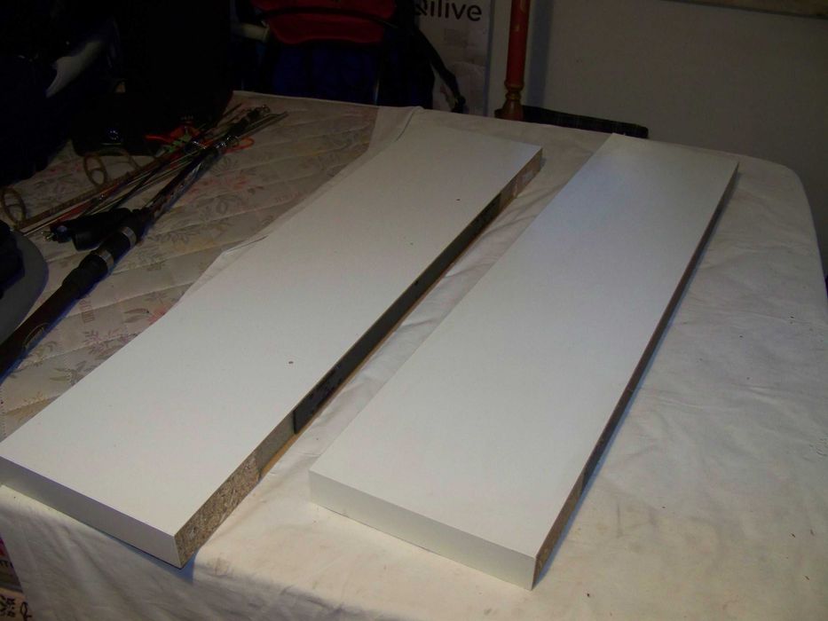 3 prateleiras IKEA fixação oculta