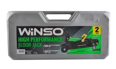 Домкрат гідравлічний підкатний WINSO 192200 2т 125-305мм  Кейс Польща