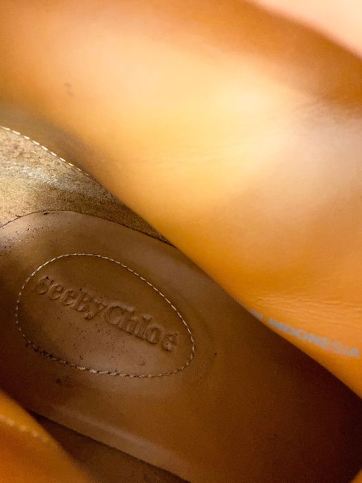 Zamszowe Buty See by Chloe Ankle Ciemny Brąz  i