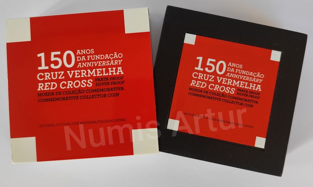 2,5€ Proof Prata, Cruz vermelha 2013