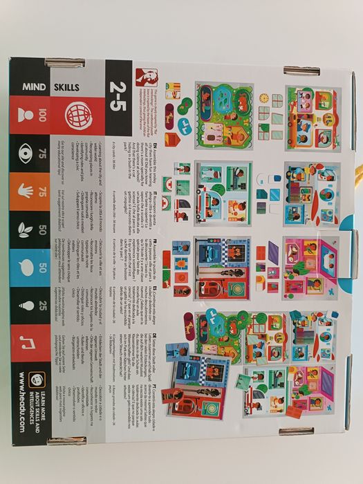 Jogo play town Montessori da headu