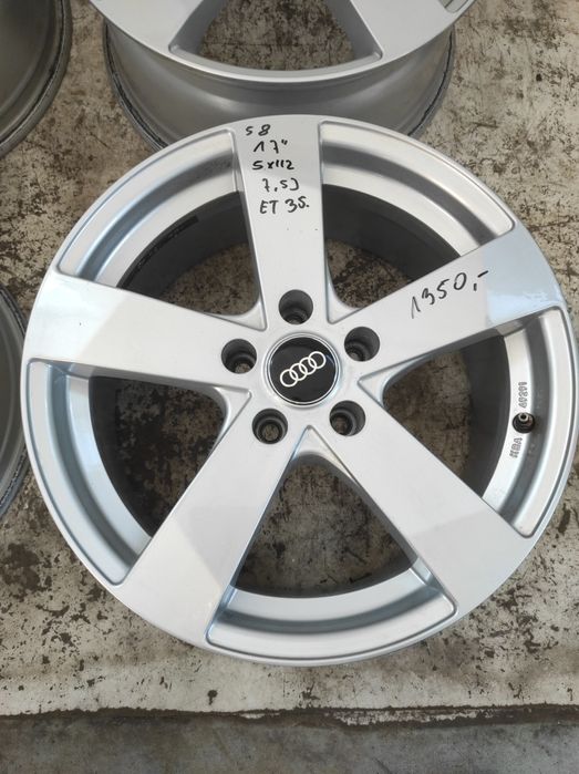 58 Felgi aluminiowe AUDI R 17 5x112 Bardzo Ładne