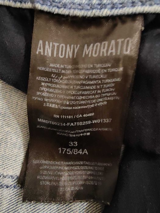 Calças de ganga Antony Morato tam. 42/43 em bom estado