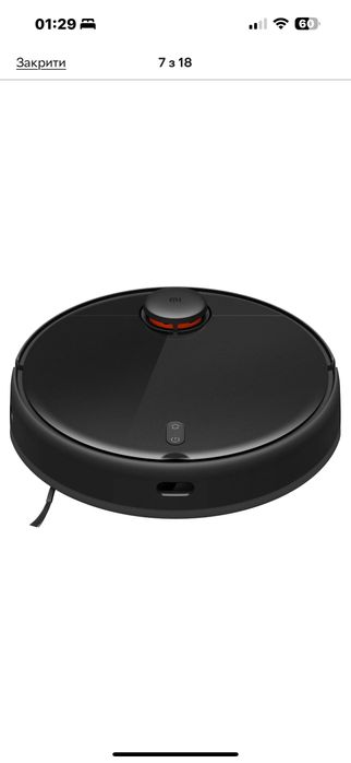 Робот-пилосос Xiaomi Mi Robot Vacuum-Mop 2 Pro Black (BHR5204EU)