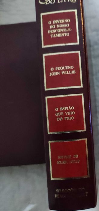 Coleção Ex Liibris, (4 autores) Steinbeck/Cookson/LeCarre/Hamiton