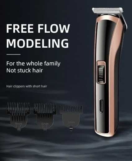 Maszynka do włosów - akumulatorowa - KEMEI - KM418 - 4szt