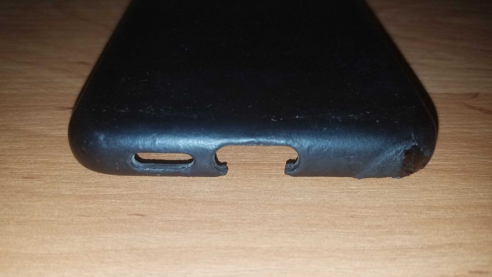 Etui skórzane do Samsung S21 Ultra 5G case czarne plecki aluminium