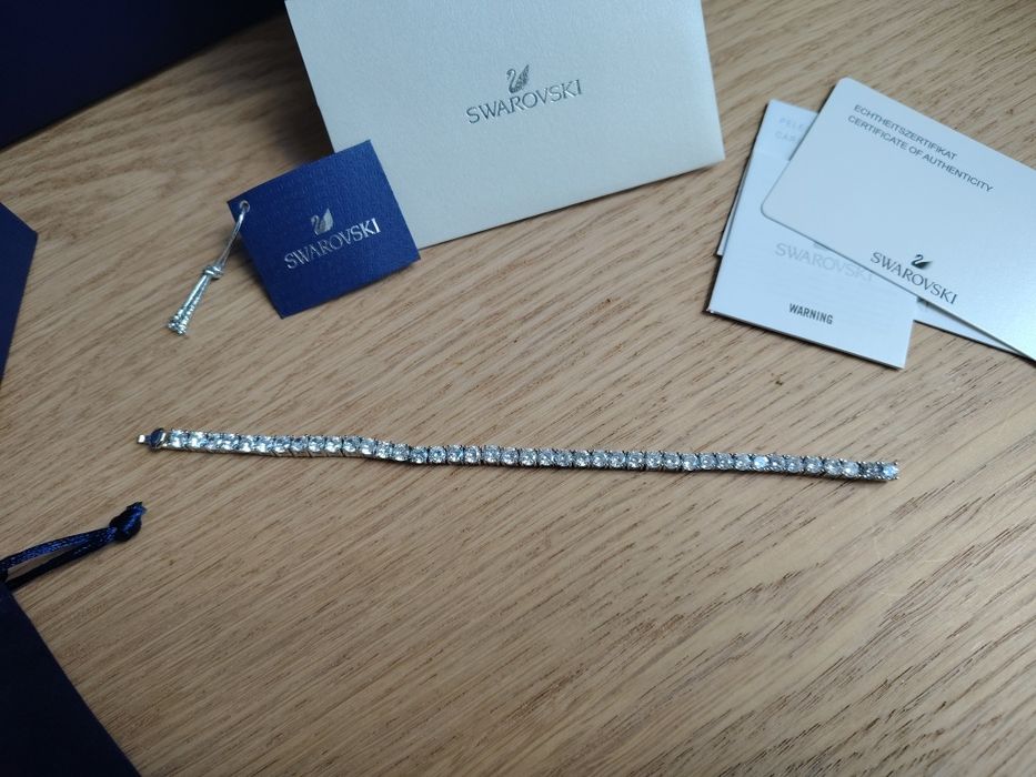 MATRIX tennis Swarovski srebrna