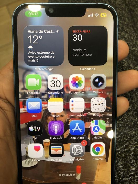 Iphone 13 128 gb com nota fiscal e garantia