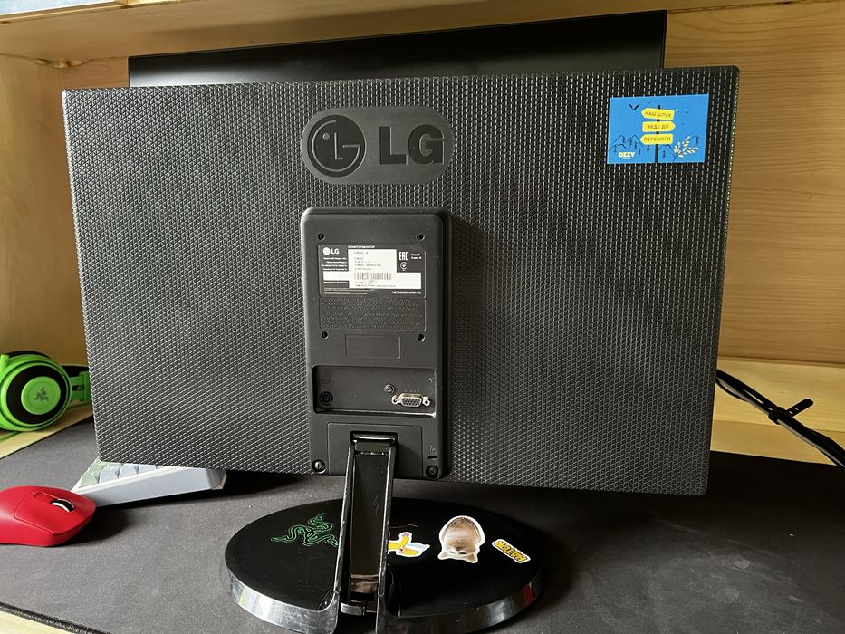 Монітор LG 22M38A-B, 21.5”, Full HD (1920×1080), 60 Гц.