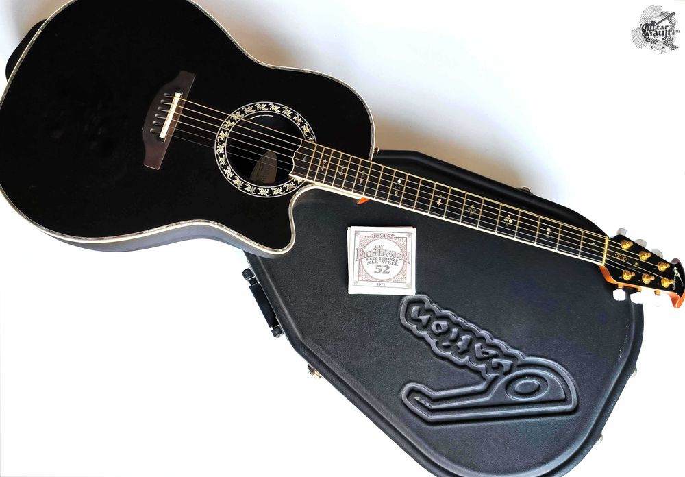 $2350 Ovation USA Custom Legend LX 779 '2005 Ebony Black w/case