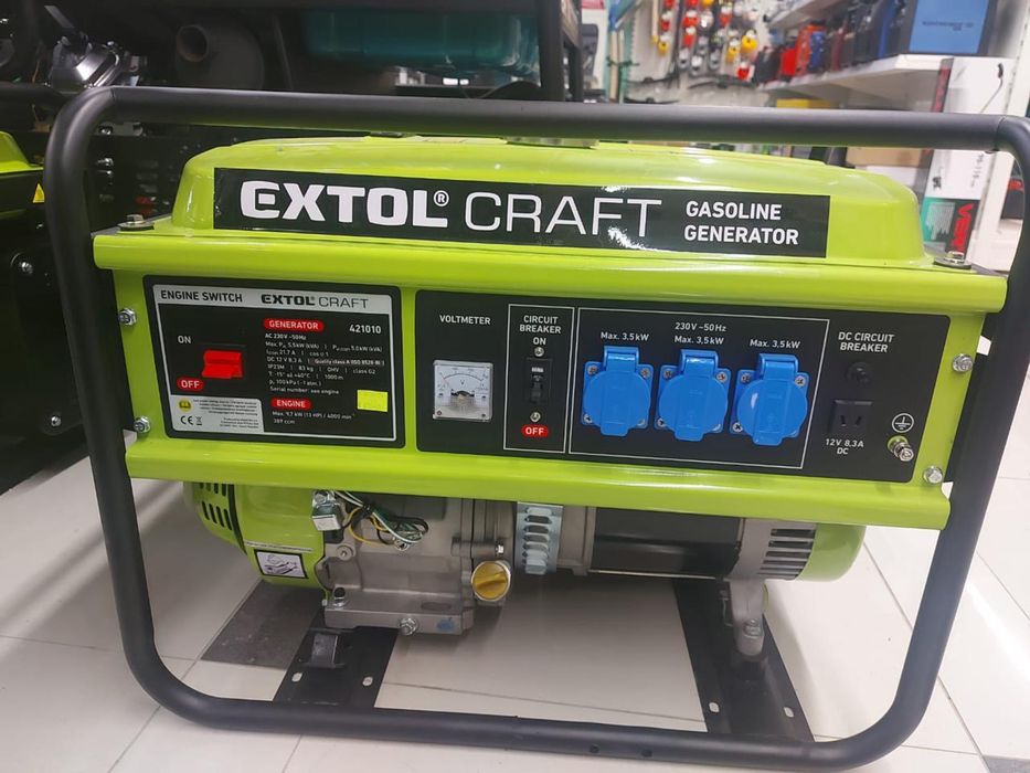 Генератор EXTOL 5,5 кВт