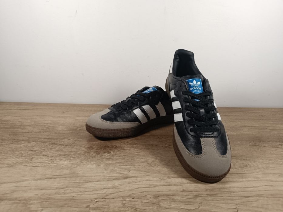 Adidas samba vegan "Black/gum"