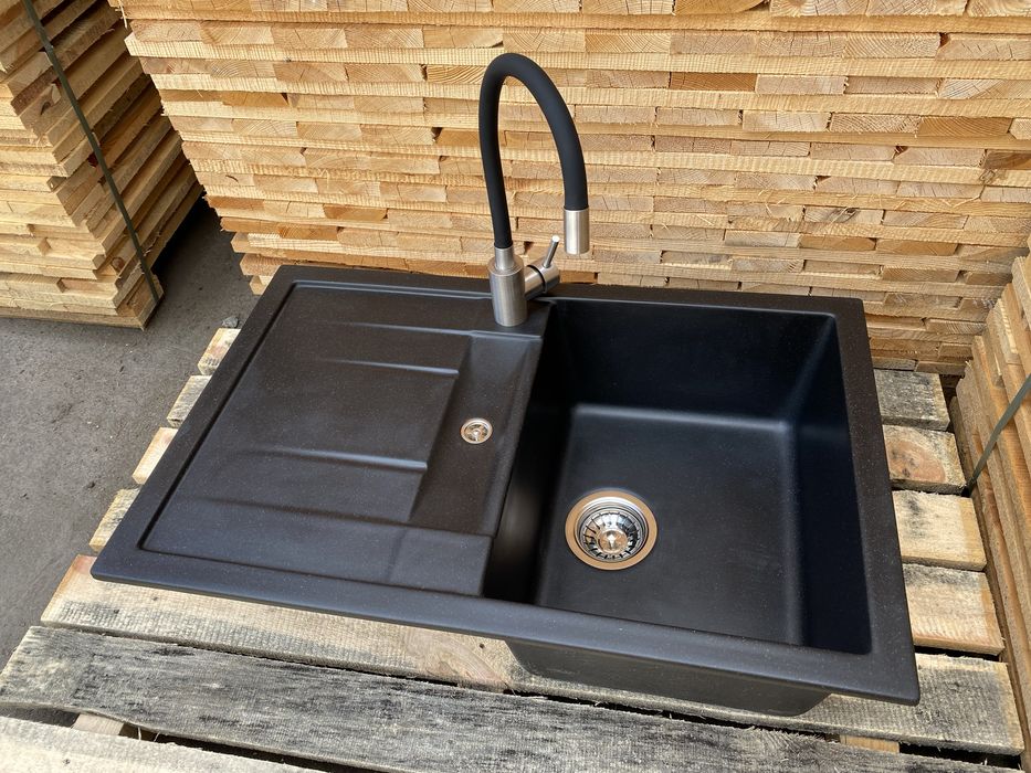 Гранітна кухонна мийка мс7850 Гранитная кухонная мойка