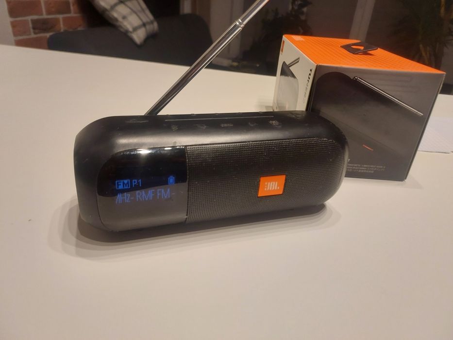 Głośnik przenośny JBL tuner 2 czarny , radio DAB+ FM