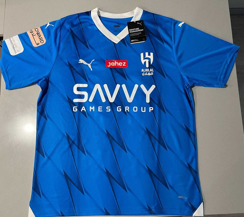 Camisola Autografada Neymar Al-Hilal