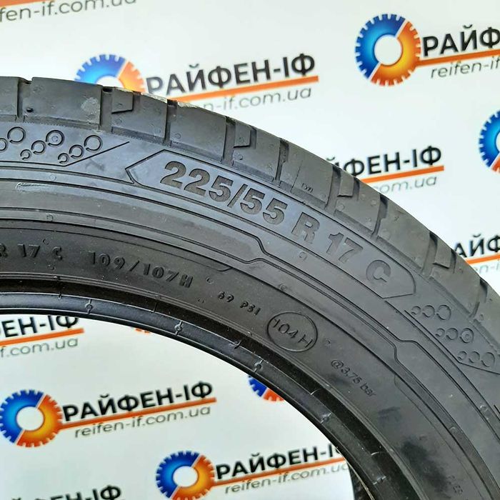 225/55 R17C Continental ContiVanContact 200 б/у шини 2шт ^ 2506116