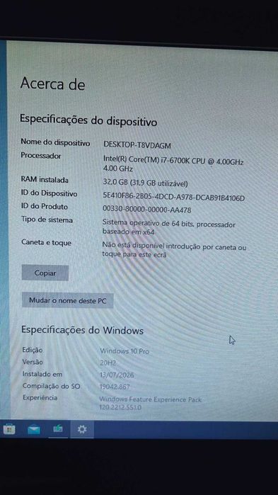 Desktop Gaming 32 Gb