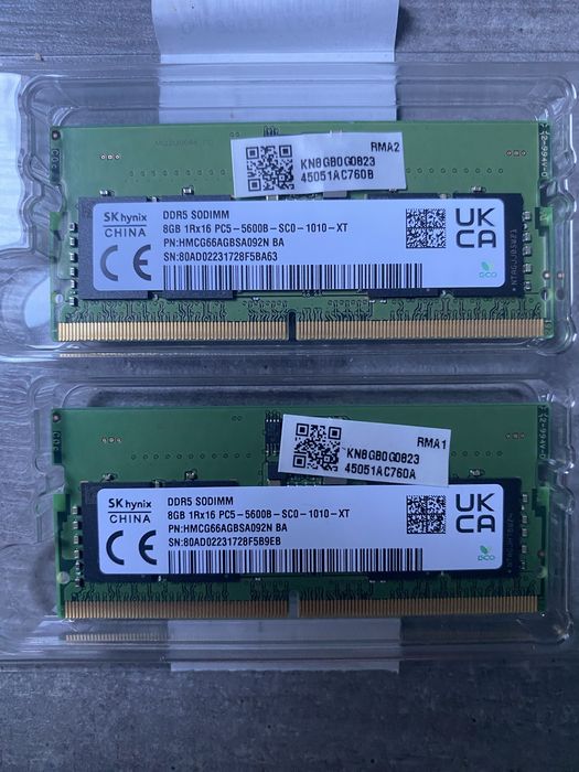 Sk-hynix DDR5 5600mHz 2x8GB