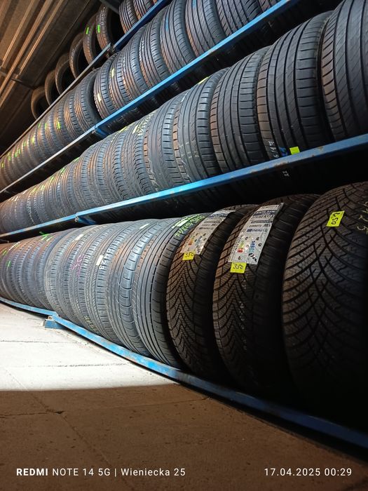 Opony letnie i całoroczne R18/Wszystkie rozmiary/Nowe/ DEMO/Używane/