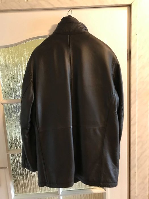 Kurtka skórzana męska