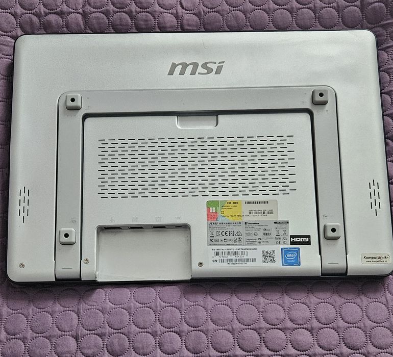 Komputer msi z ekranem dotykowym
