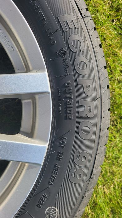 215/55/R16 нова гума! Sonix + легкосплавні диски 5×114.3