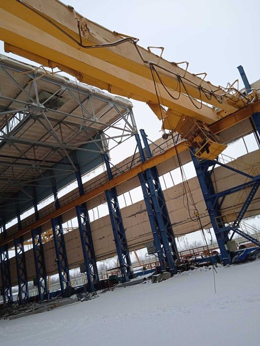 Кран мостовой модель КМ-12,5-28УЗ под работу/восстановление