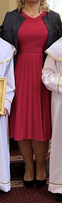 Elegancka sekienka róż połysk rozm 48