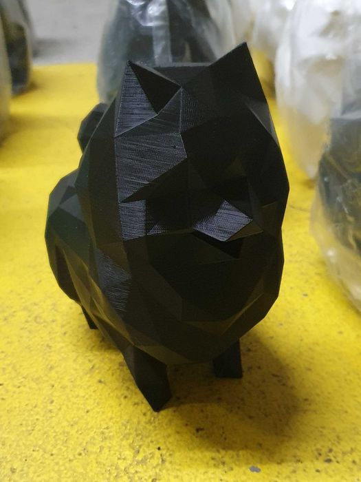 Zwergspitz ou Lulu da Pomerânia em 3D