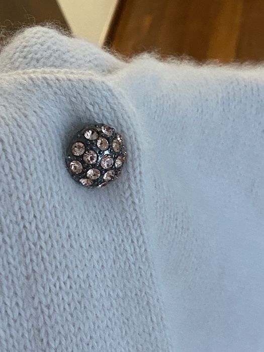 Casaco angora rosa claro