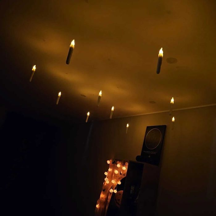 12 шт Літаючі свічки Гаррі Поттер  Плаваючі свічки з паличкою