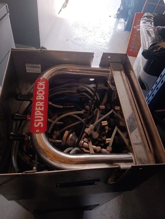 Máquina de imperial 100 litros 3 tiragens.