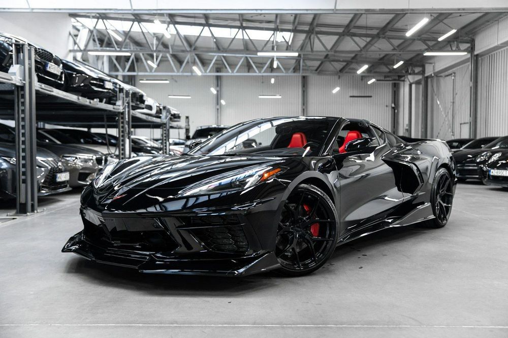 Chevrolet Corvette 6.2 V8 482KM 2LT Z51. Bezwypadkowa. Koła Vossen. Wydech Paragon.