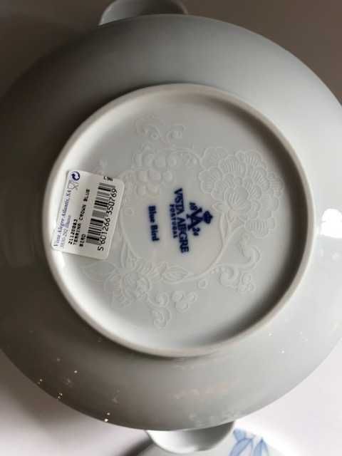Terrina Vista Alegre - Crown Blue Bird