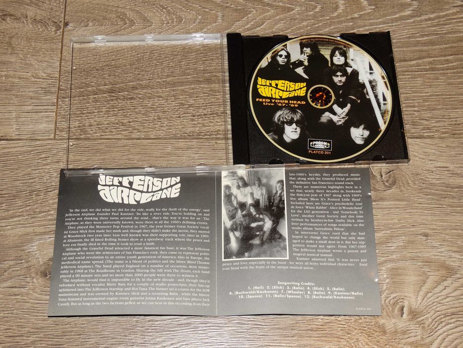 Jefferson Airplane - Feed Your Head: Live 67-69 CD