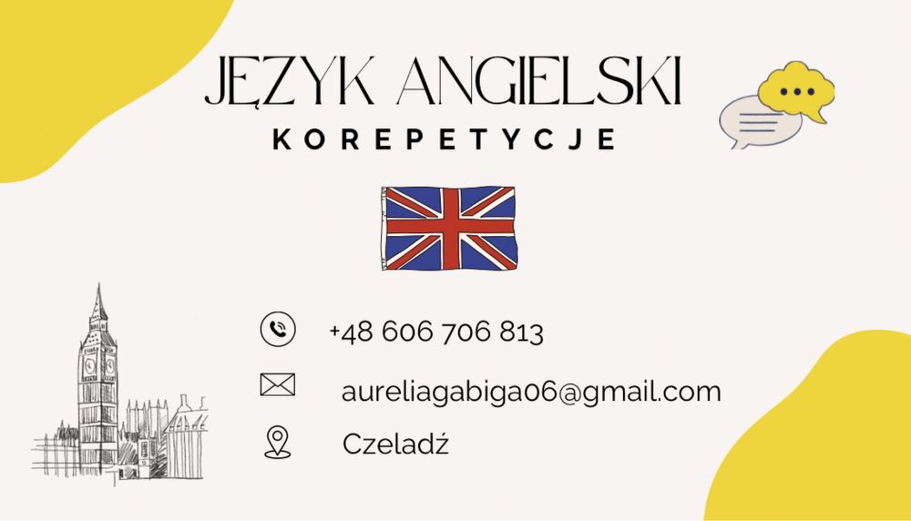 Korepetycje z języka angielskiego