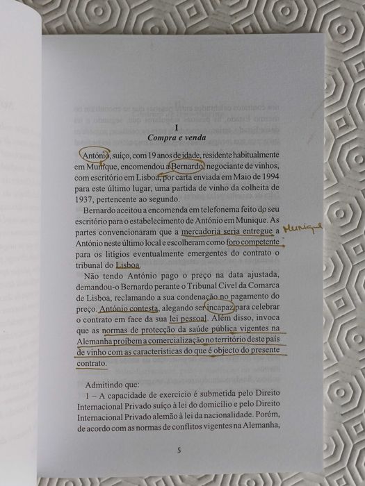 Direito Internacional Privado – Colectânea de Hipóteses Práticas, 2002