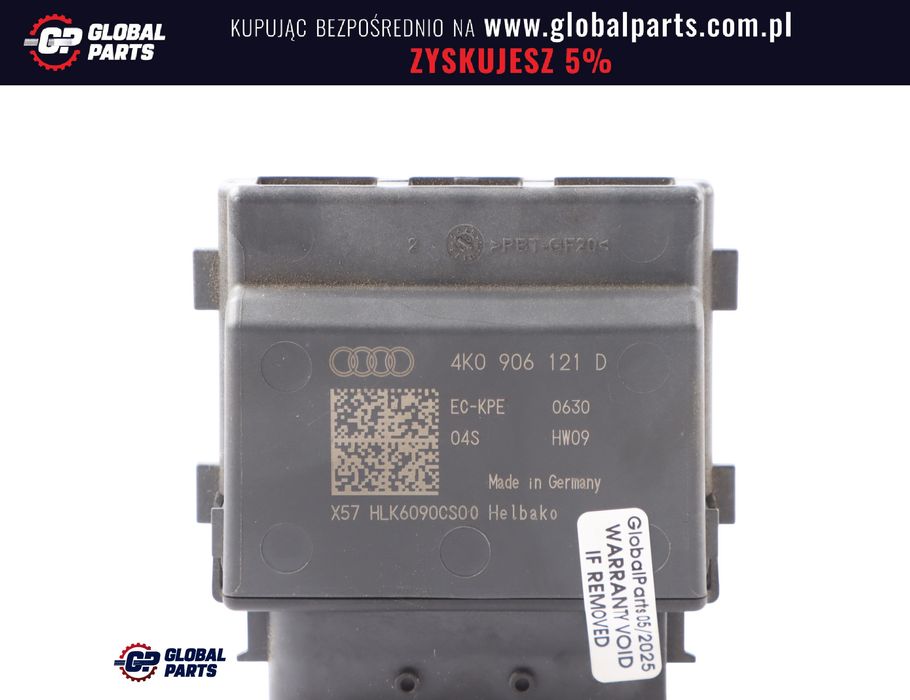 Audi A4 B9 A5 F5 A6 C8 Moduł Sterownik Pompy Paliwa ECU 4K