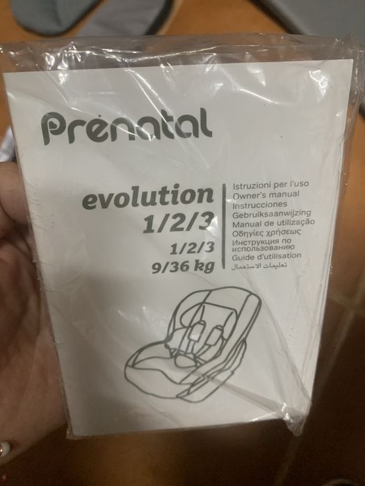 Cadeira Auto Pre Natal Evolution