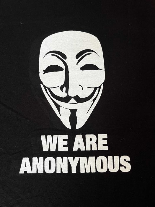 T-Shirt Anonymous Vendetta – Fruit of the Loom – Nova