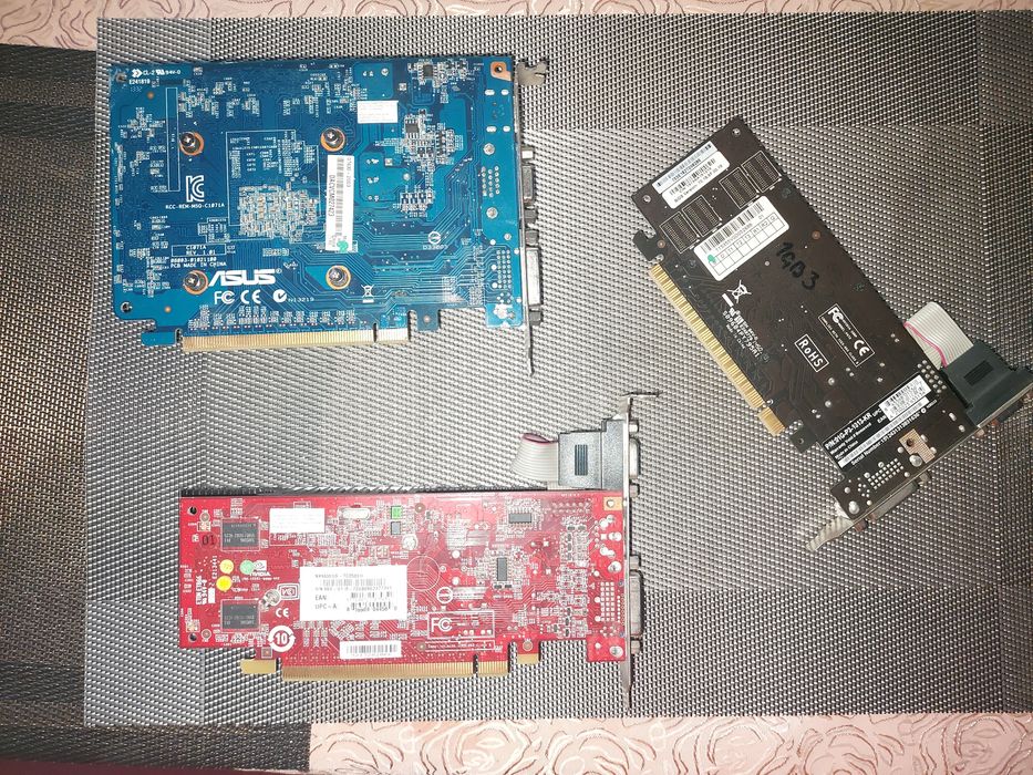 Asus GT630, NVIDIA GeForce 210, MSI N8400GS