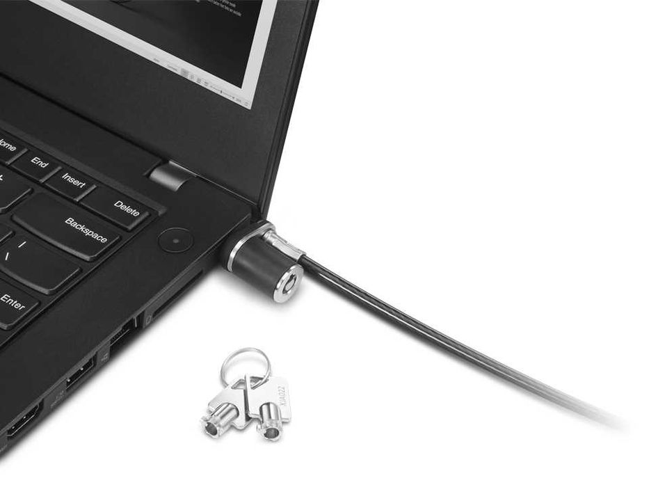 Кабель "Lenovo" с замком Kensington Micro Saver2.0