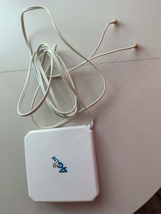 Antena Panelowa 4G LTE MIMO | 2x SMA | Wzmocnienie Sygnału